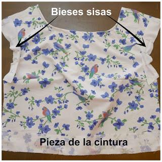 Blusa de espalda abierta, tutorial