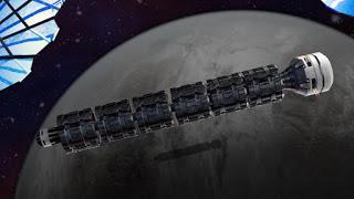 Solar Express: Un tren para viajar por todo el Sistema Solar.