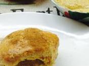 Scoones rellenos crema nectarina