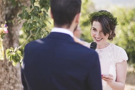 corona de flores novia www.bodasdecuento.com