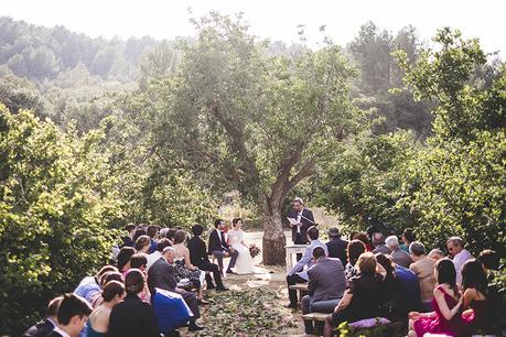 ceremonia boda al aire libre www.bodasdecuento.com