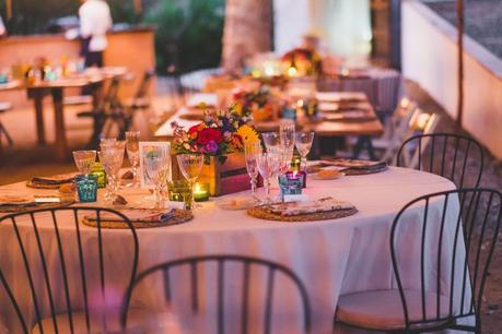 decoración rústica boda www.bodasdecuento.com