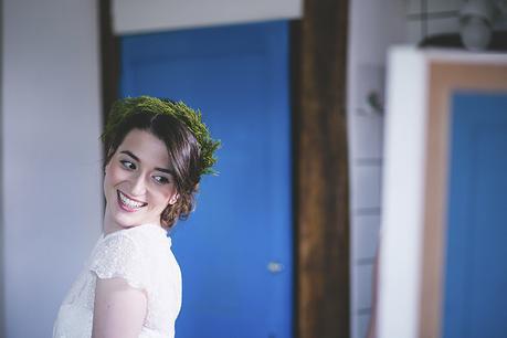 corona novia flor natural www.bodasdecuento.com