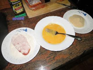 LOMO DE CERDO EMPANADO