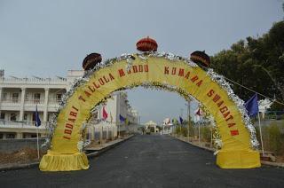 LAS CELEBRACIONES GANESH CHATURTHI - SATHYA SAI GRAMA, MUDDENAHALLI - 05 DE SEPTIEMBRE, EL AÑO 2016