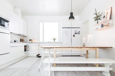 blanco, madera y negro para un estilo nórdico sencillo y perfecto blanco, madera y negro para un estilo nórdico sencillo y perfecto