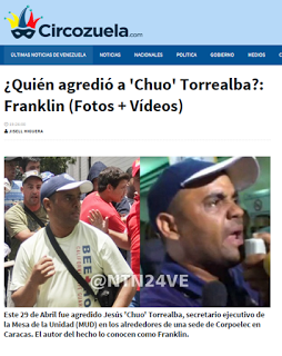 ¿Quién agredió a 'Chuo' Torrealba?: Franklin (Fotos + Vídeos)