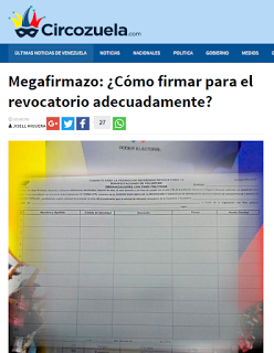 Megafirmazo: ¿Cómo firmar para el revocatorio adecuadamente?