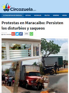 Protestas en Maracaibo: Persisten los disturbios y saqueos