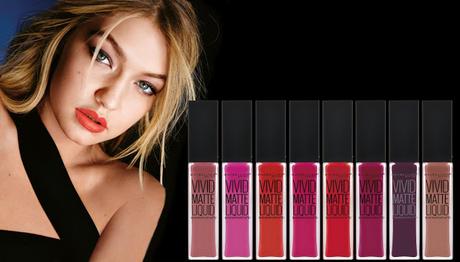 Colores Vivos e Intensos para los Vivid Matte Liquid de Maybelline NY