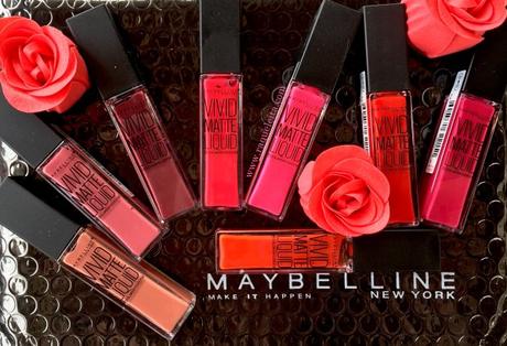 Colores Vivos e Intensos para los Vivid Matte Liquid de Maybelline NY