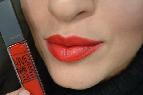 Resena del labial #VividMatteLiquid !!!