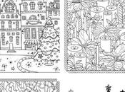 Dibujos navideños para colorear