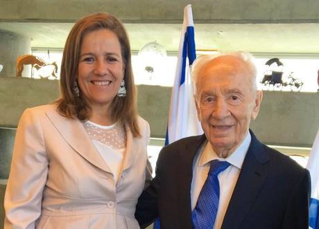 Margarita Zavala de visita en Israel
