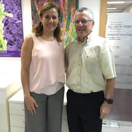 Margarita Zavala de visita en Israel