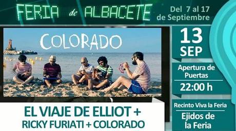 Concierto de El viaje de Elliot, Colorado y Ricky Furiati en Albacete