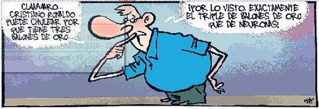 El tonto, narcisista, egocéntrico, unineuronal, estúpido de Cristiano no tiene educación