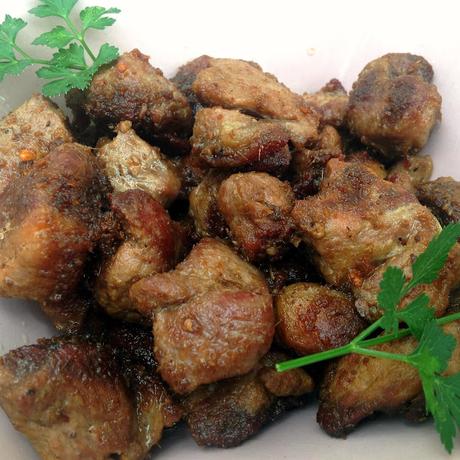 Agnello in salsa di acciughe- Cordero con salsa de anchoas