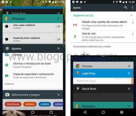 multiventana en android 7 nougat