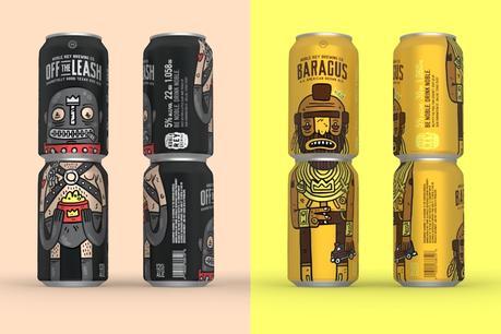 Unas latas de cervezas ilustradas con mucha personalidad