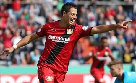 Leverkusen con Chicharito en la Champions League 2016-2017