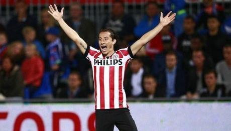 Andrés Guardado aun no marca en la Champions League