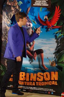 Photocall de Robinson, una aventura tropical