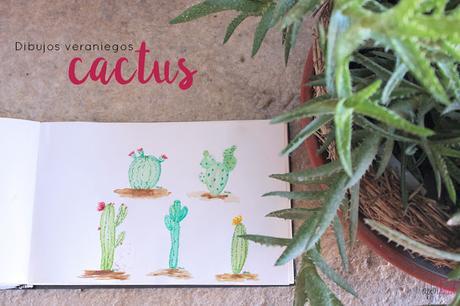 Dibujos veraniegos: Cactus