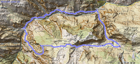 Mapa ruta Piedra Bellida Poncebos