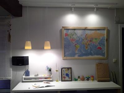 Lámpara de techo DIY Lámpara de techo DIY