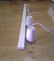 Lámpara de techo DIY Lámpara de techo DIY