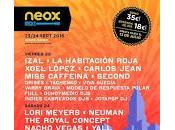 Neox Rocks 2016, horarios