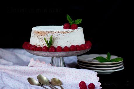 como preparar un raspberry angel food cake thermomix