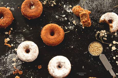 Mini donuts de quinoa y cereales Hero Línea