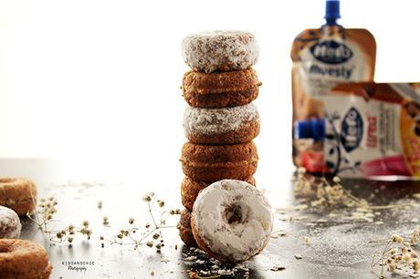 Mini donuts de quinoa y cereales Hero Línea