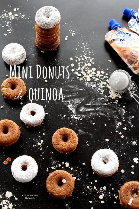 Mini donuts de quinoa y cereales Hero Línea