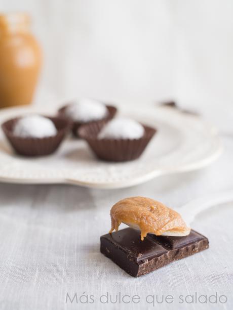 Trufas de chocolate y speculoos