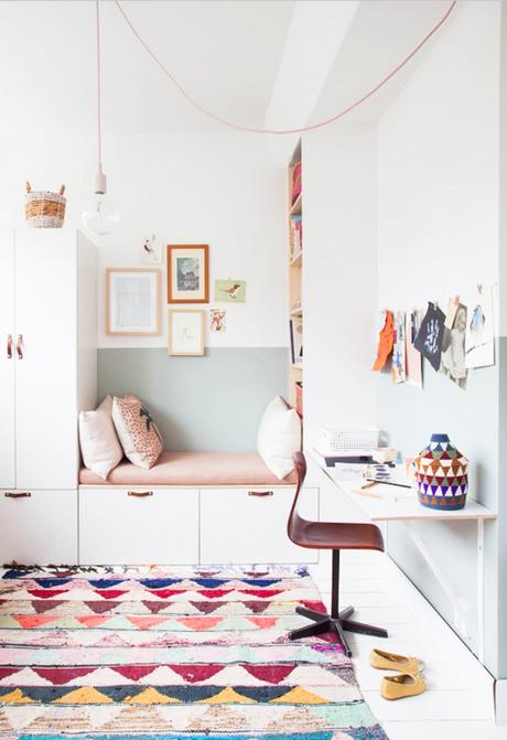 antes y después de una habitación infantil-juvenil