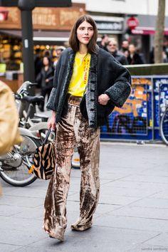 FALL TRENDS; VELVET PANTS???.-