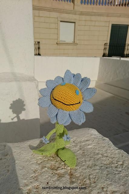 Amigurumi Girasol Poderoso Plantas VS Zombis