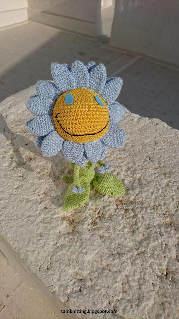 Amigurumi Girasol Poderoso Plantas VS Zombis