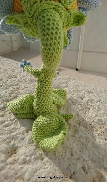 Amigurumi Girasol Poderoso Plantas VS Zombis