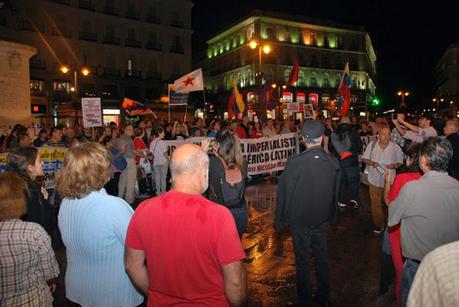 Solidaridad con la Revolución Bolivariana desde Madrid