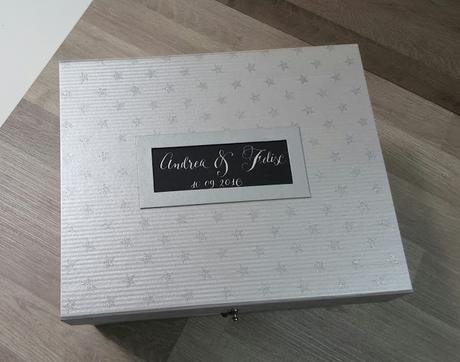 Cajas personalizadas para bodas.