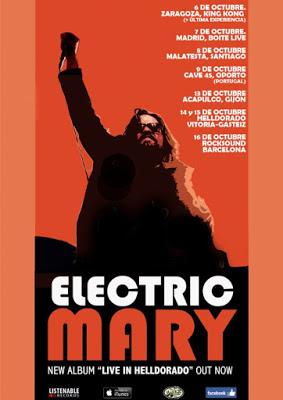 Electric Mary regresan a España para dar seis conciertos en octubre