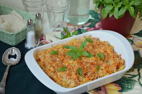 Macarrones Boloñesa al Whisky