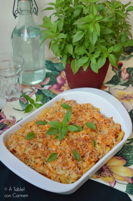 Macarrones Boloñesa al Whisky