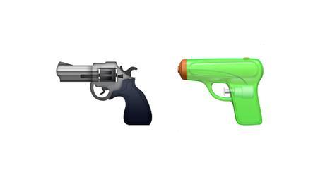 ¿Por qué Apple ha cambiado el emoji del revólver por una pistola de agua en iOS 10?