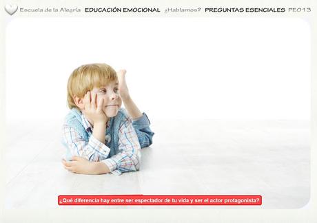 Programación del Área de Educación Emocional. Colección Preguntas Esenciales 13.