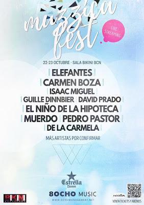 Muzzica Fest 2016: Elefantes, Carmen Boza, El Niño de la Hipoteca...